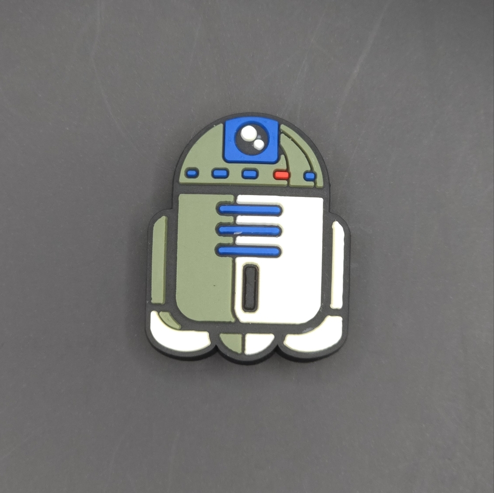 (5/$15) R2D2 Croc Charm